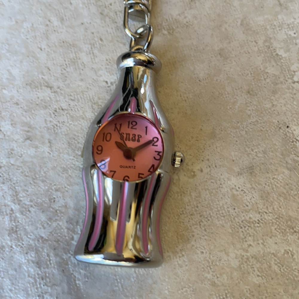 COPY - Snap Keychain battery silver color